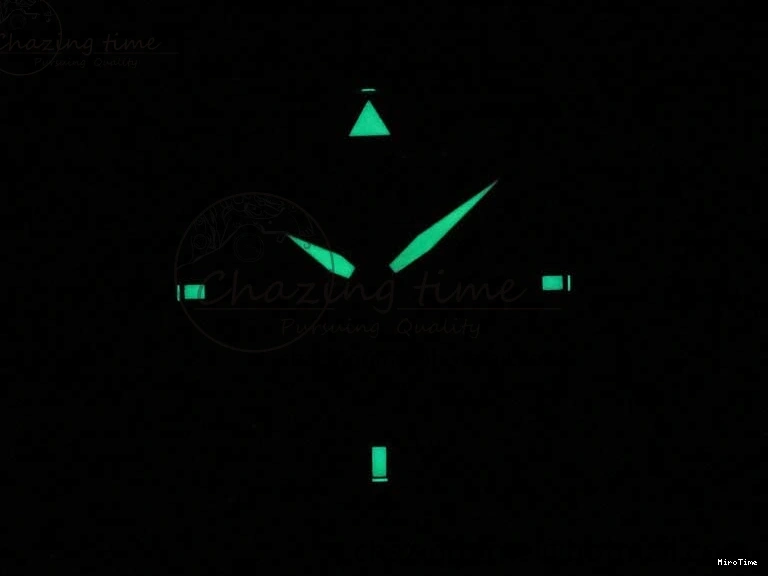 MIROTIME 0304 Reliable Pilot Chrono Blue Angels Black Ceramic ZF Best Edition on Blue Leather Strap A 7088